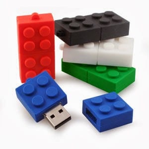 Lego flash drive