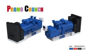 custom molded PVC Power Banks from Promo Crunch