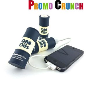custom made power banks. Custom mold your logo or product into a promotional product giveaway power banks