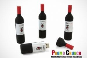wine bottle custom USB Memory flash drive