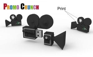 3D custom shaped promotional products including flash drives, power banks and more,