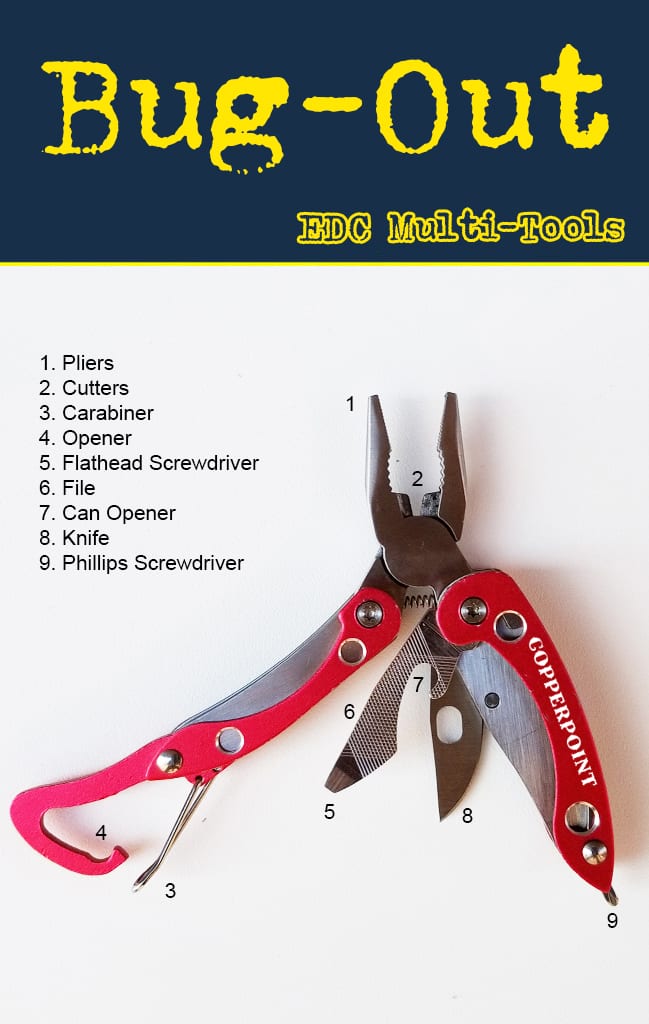 EDC Multi tool for trade show swag