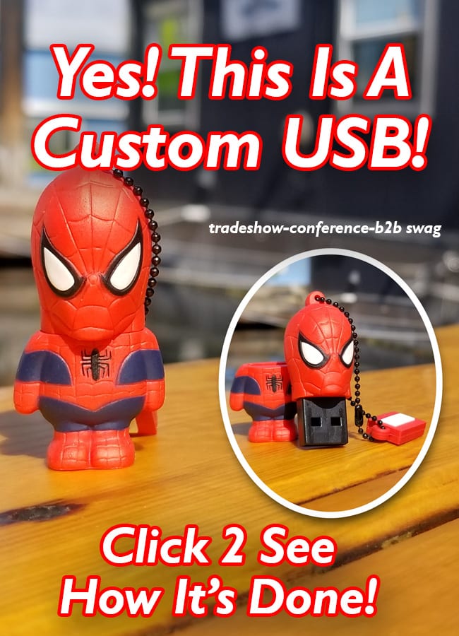 spiderman custom shaped flash drive