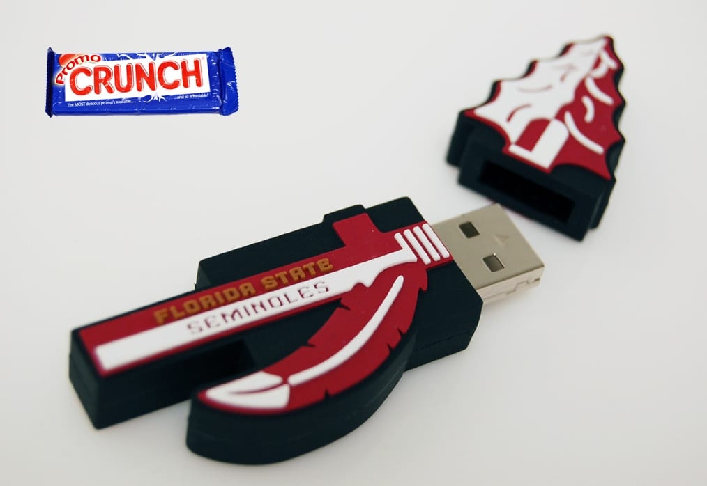 Florida state seminoles flash drive. Promo Crunch. Home to the “World’s Coolest Custom 3D Flash Drives”. Turn your logo, idea or product into a 3D custom shaped USB flash drive.