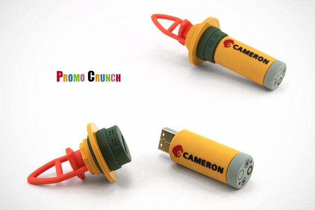 Blinking light shaped custom flash drive.. Promo Crunch. Home to the “World’s Coolest Custom 3D Flash Drives”. Turn your logo, idea or product into a 3D custom shaped USB flash drive.