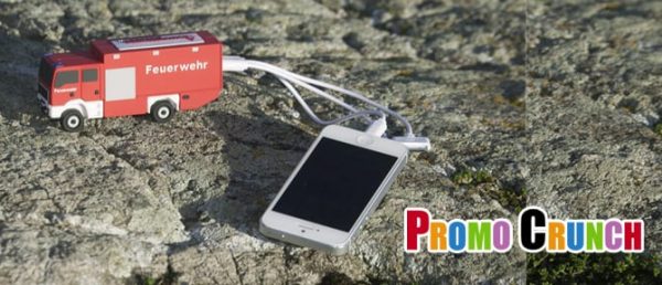 Custom fire truck power bank - World's Best 3D Custom USB Flash Drives