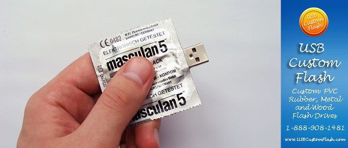 condom usb custom rubber pvc flash drives