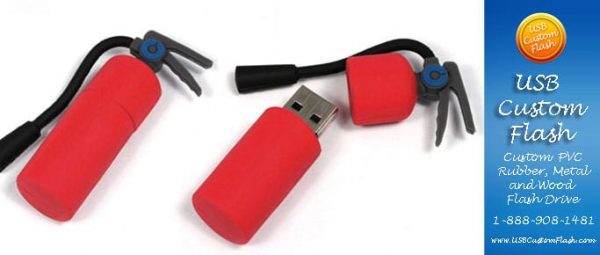 Custom fire hydrant shaped USB flash drive - World's Best 3D Custom USB ...