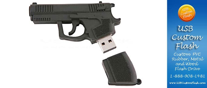 Custom USB PVC Rubber flash drives