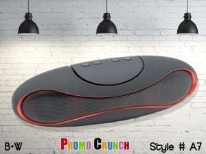 Power up your marketing, promotional and branding campaigns with bluetooth speakers from Promo Crunch