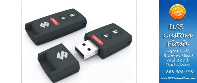 Car Key Custom shaped USB Flash Drive Custom bespoke 3D USB flash drives for promotional marketing