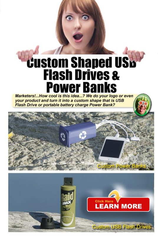custom usb promotional product Custom bespoke 3D USB flash drives for promotional marketing