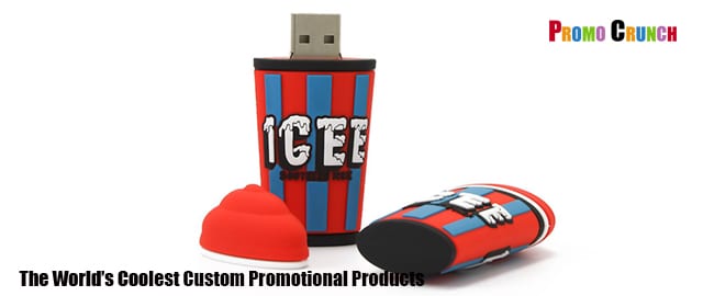 custom-usb-flash-drive-slurpee Custom bespoke 3D USB flash drives for promotional marketing
