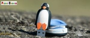penguin animal critter shaped custom design usb flash drive