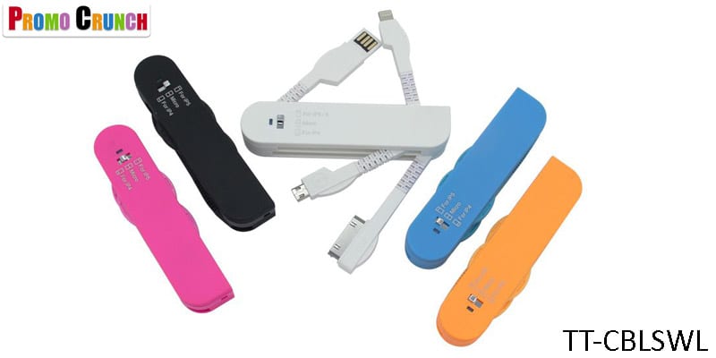 cable-charger-data-swivel-5 multi cable knife promotional product Custom bespoke 3D USB flash drives for promotional marketing