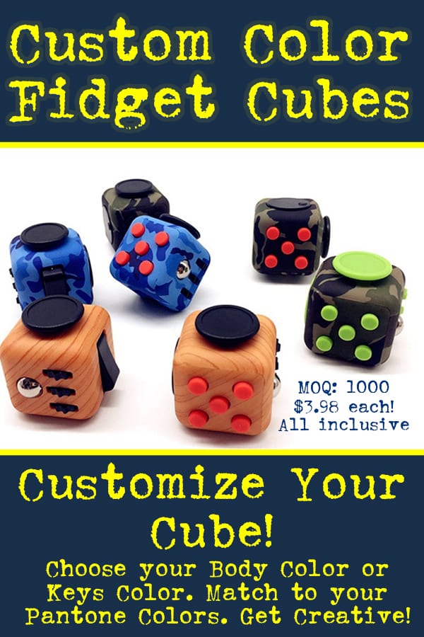 Fidget Cube - Promo Motive  Branded Merchandise Supplier