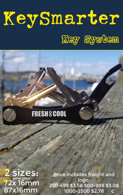 keysmart smart key system for keys. Custom bespoke 3D USB flash drives for promotional marketing Promotional Product, b2b and tradeshow giveaway and marketing swag.