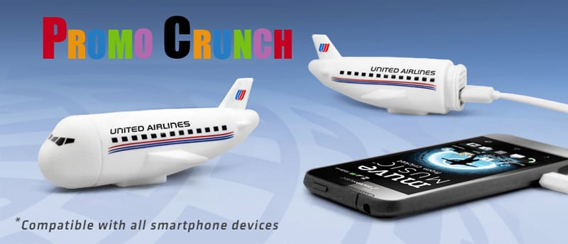 airplane-power-bank Custom bespoke 3D USB flash drives for promotional marketing