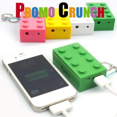 lego shaped world's best custom molded power bank portable battery charger