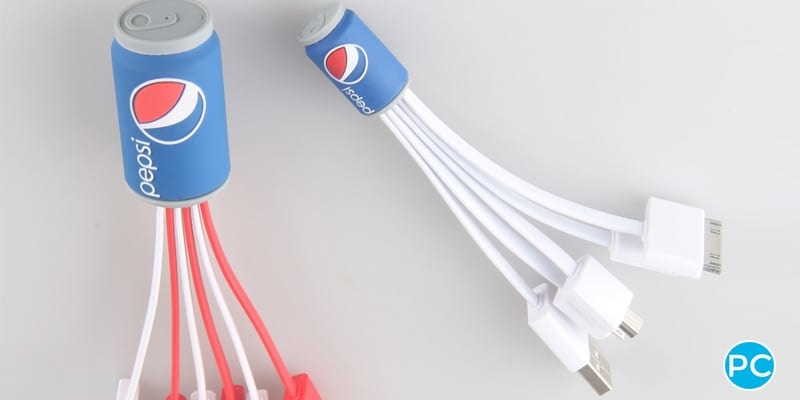 Custom shaped 3D data transfer cable| Wholesale Promotional Product| Promo Crunch, The World's best custom shaped promotional products.