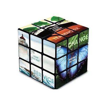 Rubiks cube Custom bespoke 3D USB flash drives for promotional marketing