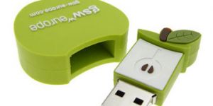 amazing custom molded usb memory sticks and flash drives. made from PVC rubber. Onky from Promo Crunch apple shaped custom usb custom pvc power banks for marketing and promotional