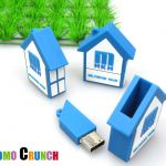 amazing custom molded usb memory sticks and flash drives. made from PVC rubber. Onky from Promo Crunch house shaped custom usb custom pvc power banks for marketing and promotional