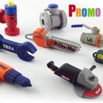 amazing custom molded usb memory sticks and flash drives. made from PVC rubber. Onky from Promo Crunch power tools custom usb custom pvc power banks for marketing and promotional