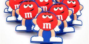 amazing custom molded usb memory sticks and flash drives. made from PVC rubber. Onky from Promo Crunch m and m's custom usb custom pvc power banks for marketing and promotional