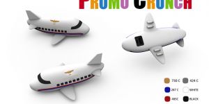 Amazing custom shaped power banks made from high definition PVC. Designed and delivered by the industry leader, Promo Crunch. mexican airlines world's best custom molded power bank portable battery charger