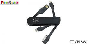 Cables, Chargers and Promotional Kits. Power up your logo onto these useful on-the-go data and power charging kits. Promotional chargers, car chargers, cables and ear buds are a great way to power up your brand.