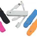 Cables, Chargers and Promotional Kits. Power up your logo onto these useful on-the-go data and power charging kits. Promotional chargers, car chargers, cables and ear buds are a great way to power up your brand.