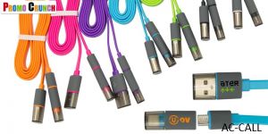 Cables, Chargers and Promotional Kits. Power up your logo onto these useful on-the-go data and power charging kits. Promotional chargers, car chargers, cables and ear buds are a great way to power up your brand.