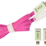 Cables, Chargers and Promotional Kits. Power up your logo onto these useful on-the-go data and power charging kits. Promotional chargers, car chargers, cables and ear buds are a great way to power up your brand.