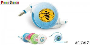 Cables, Chargers and Promotional Kits. Power up your logo onto these useful on-the-go data and power charging kits. Promotional chargers, car chargers, cables and ear buds are a great way to power up your brand.