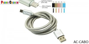 Cables, Chargers and Promotional Kits. Power up your logo onto these useful on-the-go data and power charging kits. Promotional chargers, car chargers, cables and ear buds are a great way to power up your brand.