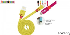 Cables, Chargers and Promotional Kits. Power up your logo onto these useful on-the-go data and power charging kits. Promotional chargers, car chargers, cables and ear buds are a great way to power up your brand.