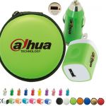 Cables, Chargers and Promotional Kits. Power up your logo onto these useful on-the-go data and power charging kits. Promotional chargers, car chargers, cables and ear buds are a great way to power up your brand.