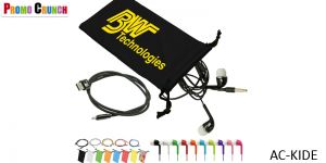 Cables, Chargers and Promotional Kits. Power up your logo onto these useful on-the-go data and power charging kits. Promotional chargers, car chargers, cables and ear buds are a great way to power up your brand.